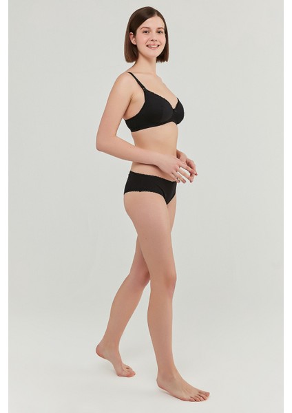 #hiççamaşırı Balensiz Mama Anne Siyah Emzirme Sütyeni