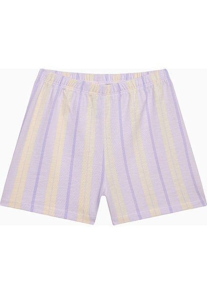 Kız Çocuk Local Çok Renkli Pamuklu 2li Pijama Takımı