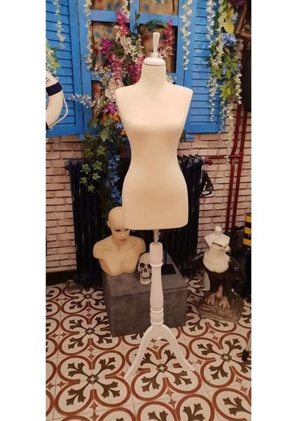 Yatay ve Dikey Iğne Batabilen Süngerli Terzi Prova Mankeni (36-38-40-42-44-46 Beden) Po-01 fırsatları