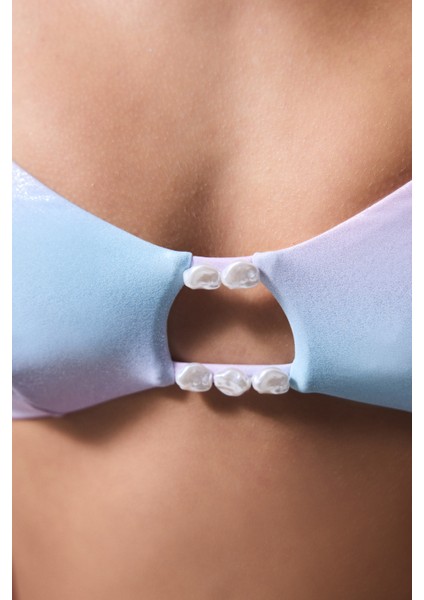 Jamie Boncuklu Çok Renkli Bikini Üstü - Gamze Erçel Koleksiyonu
