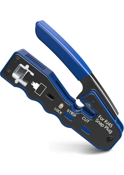 Çok Fonksiyonlu Yeni Nesil EZ-RJ45 Konnektör Sıkma Pensesi