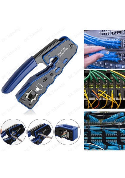 Çok Fonksiyonlu Yeni Nesil EZ-RJ45 Konnektör Sıkma Pensesi fiyatları