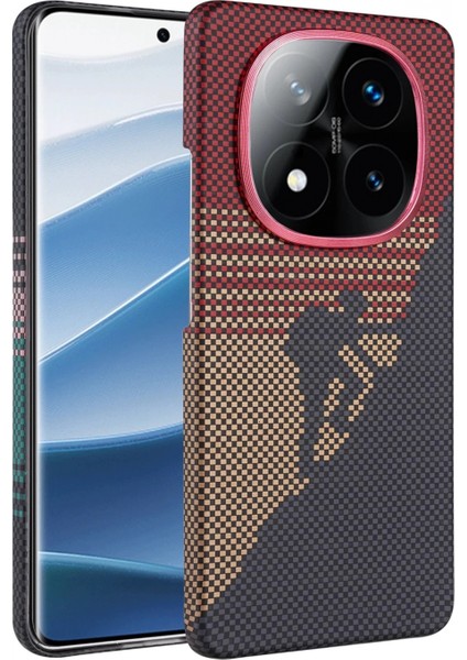 Xiaomi Redmi Note 14 Pro 5g Vega Magsafe Kapak - Kırmızı