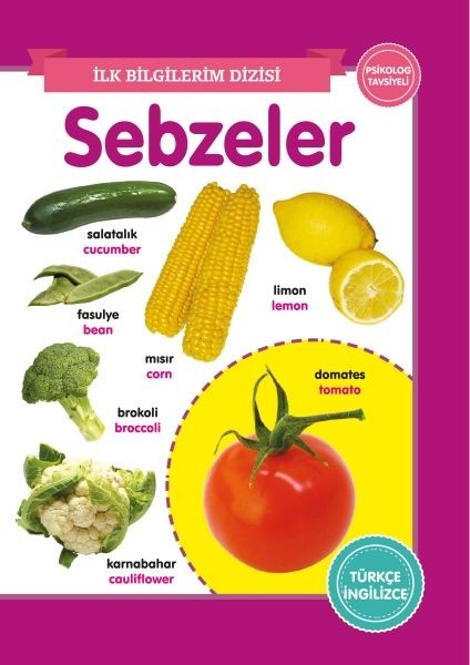 Sebzeler - Ilk Bilgilerim Dizisi