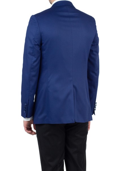 Lacivert Gabardin Mono Yaka Astarlı Yelekli 6 Drop Slim Fit Dar Kesim Smokin Damatlık 1001190153 modelleri