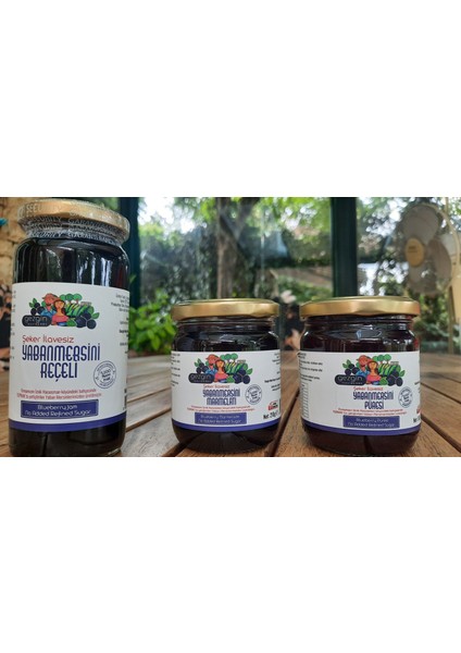 Yabanmersini Reçel, Marmelat ve Püre Paketi