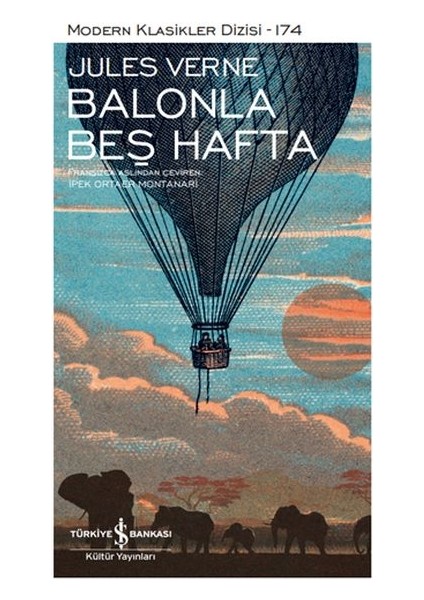 Balonla Beş Hafta - Modern Klasikler Dizisi (Şömizli)