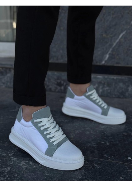 KB-X46 Kuback Beyaz Bebe Mavi Yüksek Beyaz Taban Günlük Spor Ayakkabı modelleri