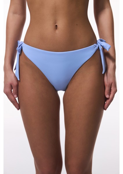 Açık Mavi Düşük Bel Brazilian Bikini Altı