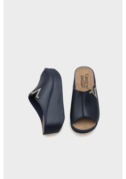 Capone 6145 Kadın Platform V Toka Terlik