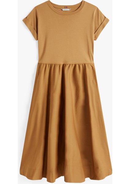 Modern Cody Mıdı Mıx F&f Drs Kadın Kahverengi Elbise - WW0WW46711 fırsatları