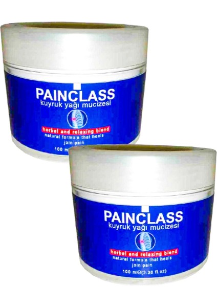 Kuyruk Yağı Mucizesi Krem Vücut ve Eklem Agrıları Için Painclass 100 ml x 2 Adet