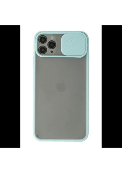 iPhone 11 Pro Max Kılıf Palm Buzlu Kamera Sürgülü Silikon