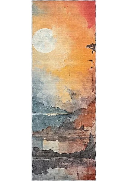 , Makinede Yıkanabilir, Kaymaz Taban, Dijital Baskı, Çok Renkli, Salon Halısı, Oturma Odası Halısı, Mutfak Halısı ve Yolluk fiyatları