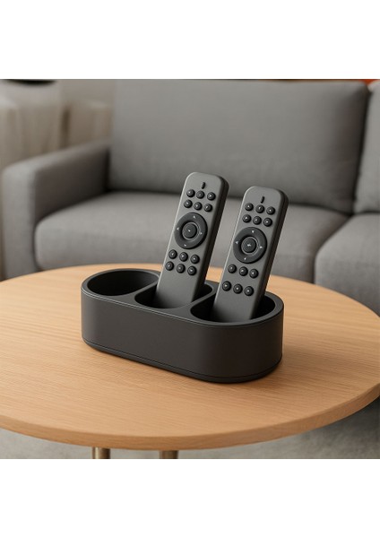 Gridbox Kumanda Standı | Modern Çift Bölmeli Organizer fiyatları