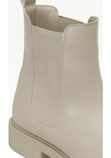 25K-6016 5pr Bej Kadın Chelsea Bot