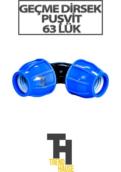 Geçme Dirsek Puşvit 63 Lük