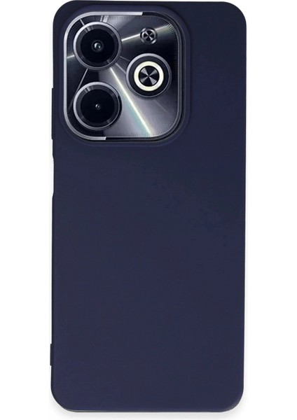 Infinix Hot 40I Kılıf First Silikon - Lacivert
