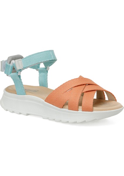 323603.Z 4fx Nar Çiçeği Kadın Kalın Taban Sandalet