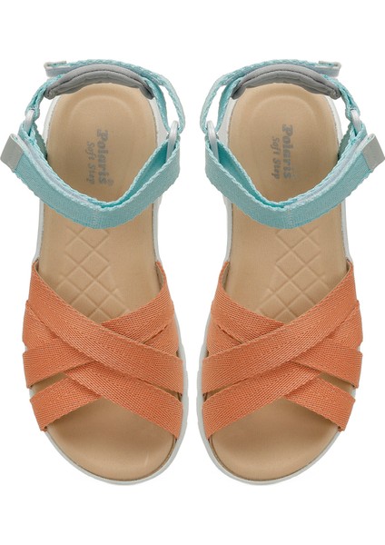 323603.Z 4fx Nar Çiçeği Kadın Kalın Taban Sandalet