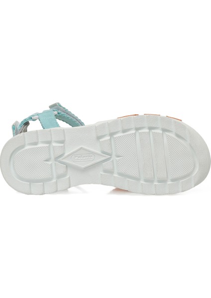 323603.Z 4fx Nar Çiçeği Kadın Kalın Taban Sandalet