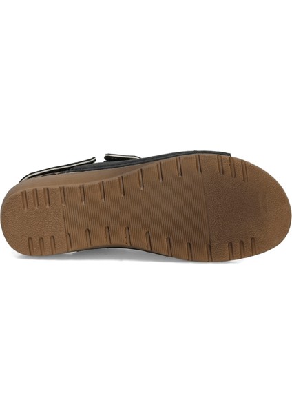 166359.BZ4FX Siyah Kadın Comfort Sandalet
