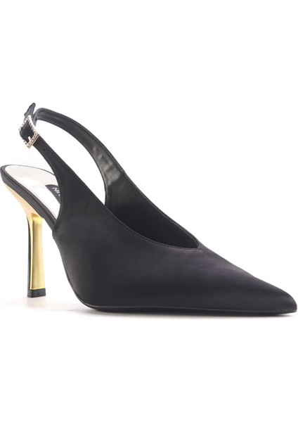 Bestyle 4pr Siyah Kadın Topuklu Ayakkabı