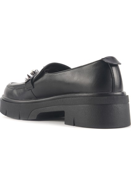 Fabera 4pr Siyah Kadın Loafer