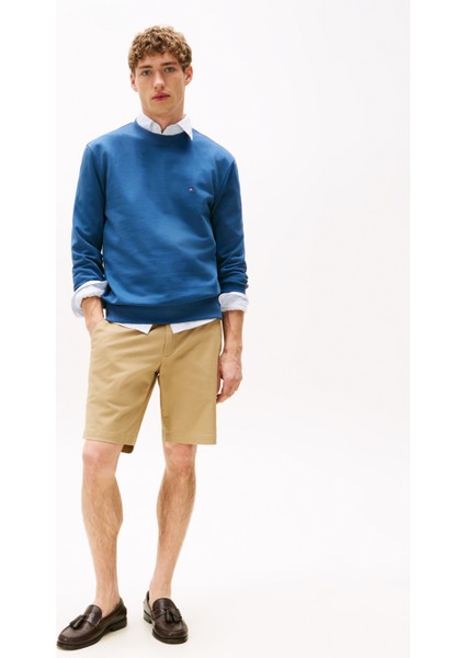 Essentıal Terry Crewneck Erkek Mavi Sweatshirt - MW0MW37237 modelleri