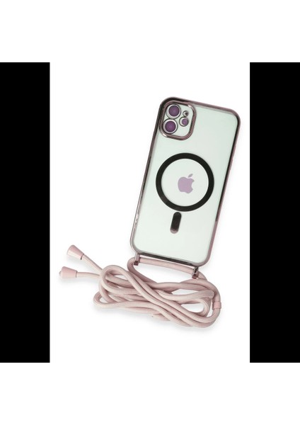 iPhone 11 Kılıf Divo Lazer Askılı Magsafe Kapak modelleri