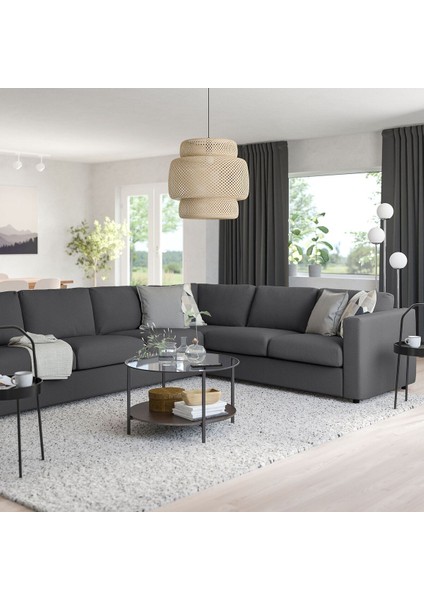 5'li Köşe Kanepe, Hallarp Gri, Dar Kolçaklı fiyatları