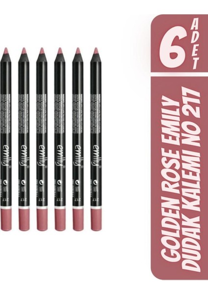 Emily Dudak Kalemi No 217 x 6 Adet modelleri