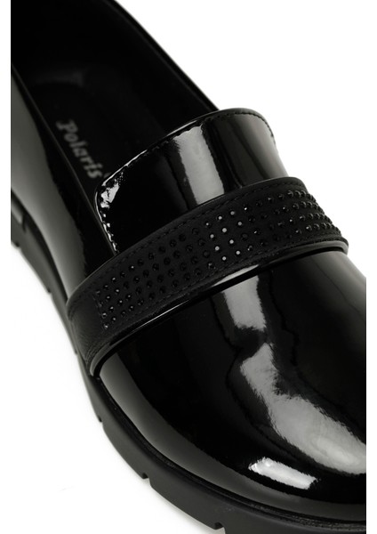 166541.RZ4PR Siyah Kadın Loafer