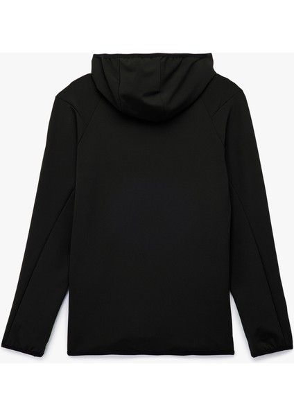 Slim Fit Uzun Kollu Fermuarlı Cep Detaylı Kapşonlu Spor Sweatshirt fırsatları