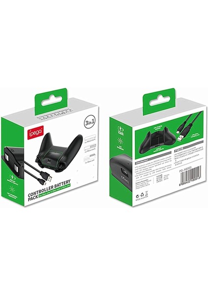 XB-001 Şarj Kablolu Xbox One-One X-One S 1400MAH Joystick Batarya modelleri
