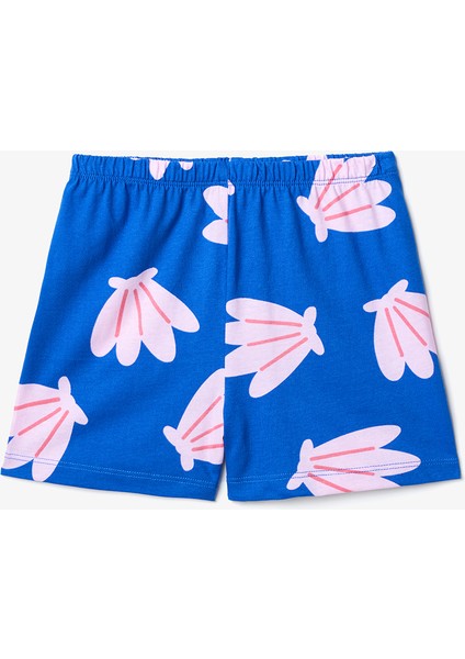 Kız Çocuk Shells Pamuklu 2li Çok Renkli Pijama Takımı