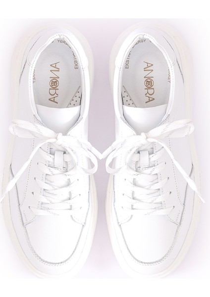 Hakiki Deri Kadın Spor Ayakkabı 25KSRM096 fırsatları