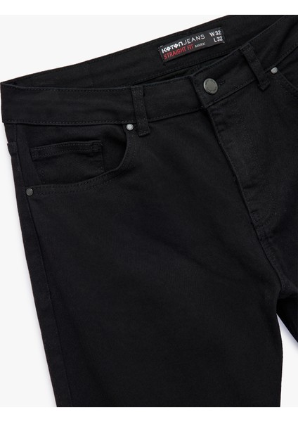 Normal Bel Straight Fit Jean Pantolon - Mark Jean