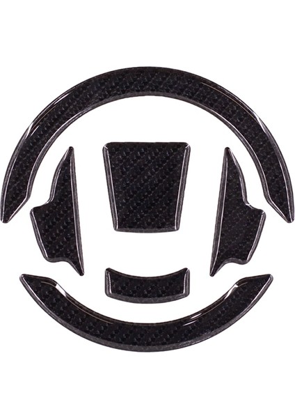 CF-450/NK Depo Kapağı 6d Karbon Kaydırmaz Tank Pad CFDK01