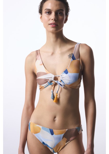 Misty Hot Etnik Desen Boncuklu Bikini Üstü