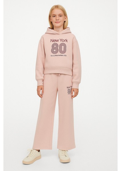 New York Kapüşonlu Kız Çocuk Eşofman Takım fiyatları