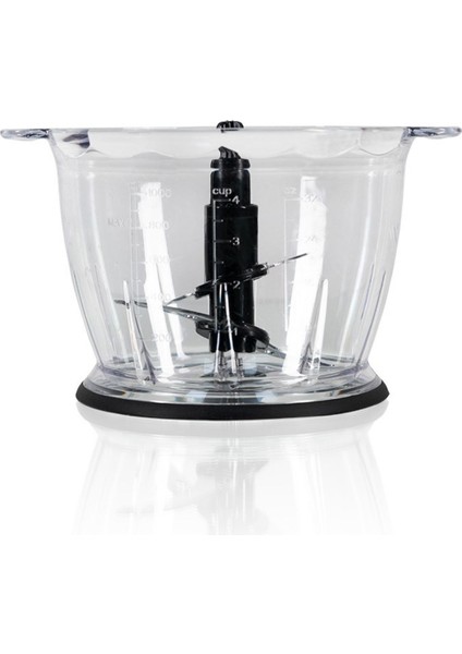 Yüksek Performanslı Elektrikli Doğrayıcı, Siyah, Hızlı ve Pratik Kullanım