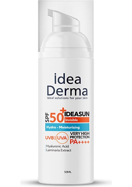 Idea Derma Ideasun Hydra SPF50+ Güneş Kremi 50 ml