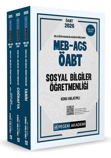 2026 Meb Ags Öabt Sosyal Bilgiler Öğretmenliği Konu Anlatımlı (3