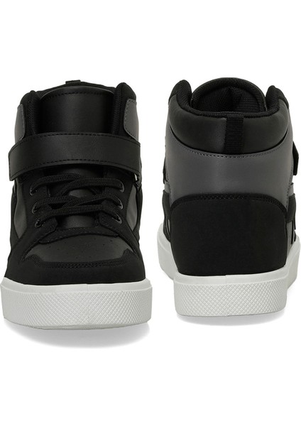 TANK.G4PR Siyah Erkek Çocuk High Sneaker
