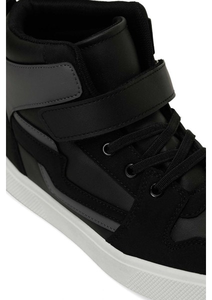 TANK.G4PR Siyah Erkek Çocuk High Sneaker