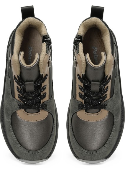 626283.F3PR Gümüş Kız Çocuk Spor Ayakkabı