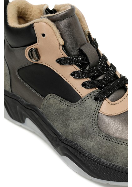 626283.F3PR Gümüş Kız Çocuk Spor Ayakkabı