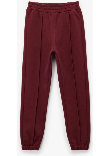 Beli Lastikli Şardonlu Basic Jogger Eşofman Altı