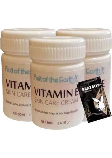 Fruit Of The Earth Cream Yaşlanma Karşıtı Bakım Kremi 3X50 Ml+1 Adet Jel ile
